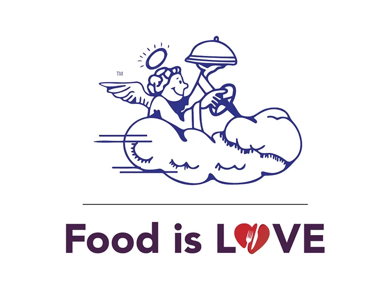 St. Vincent Meals on Wheels Food is Love logo