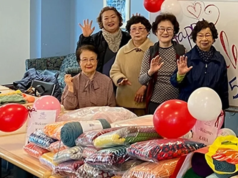 kawa-knitters Korean American Women's Association Knitters