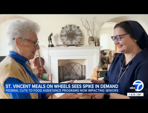KABC: St. Vincent Meals on Wheels Sees Spike in Demand