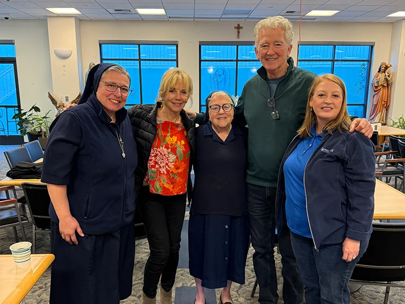 Sister Lisa Laguna, Linda Purl, Sister Joyce Weller, Patrick Duffy, Veronica Dover