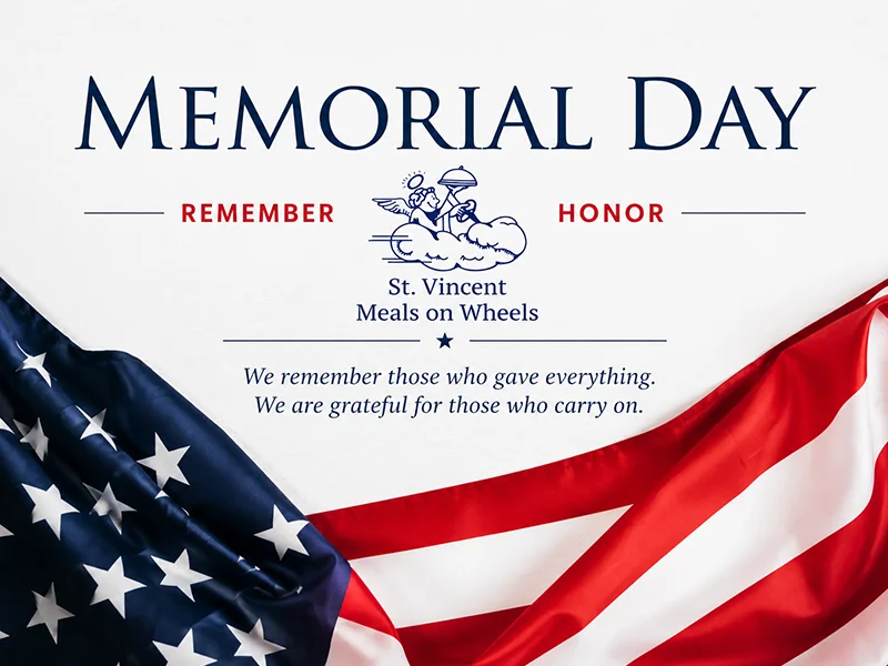 Memorial Day 2026 - St. Vincent Meals on Wheels